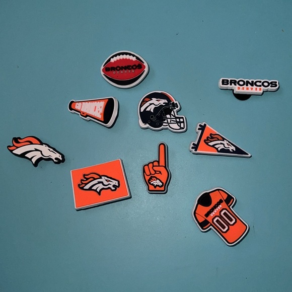 Football Shoe Decoration Charms Multi Pack Unisex-Adult Teens - 9 PC per Team - Picture 9 of 10